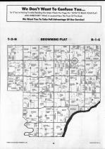 Schuyler County Map 007, Schuyler and Brown Counties 1990